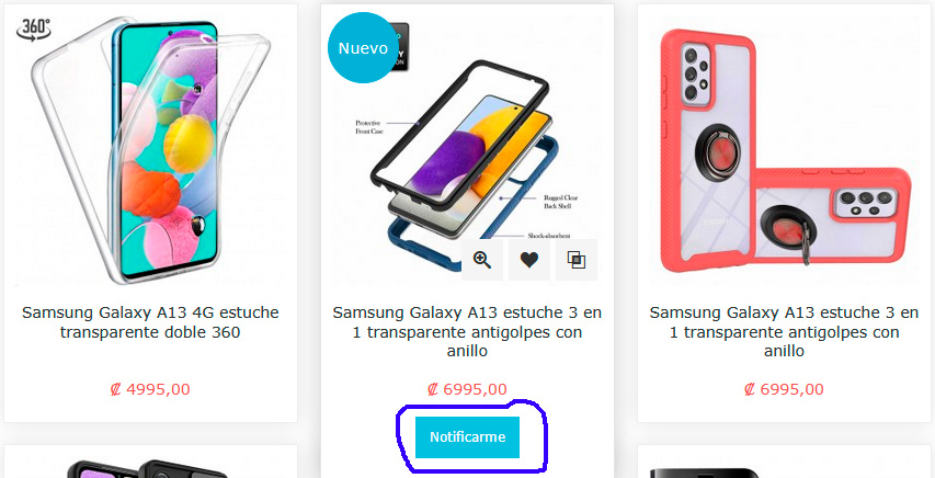 No hay disponible
